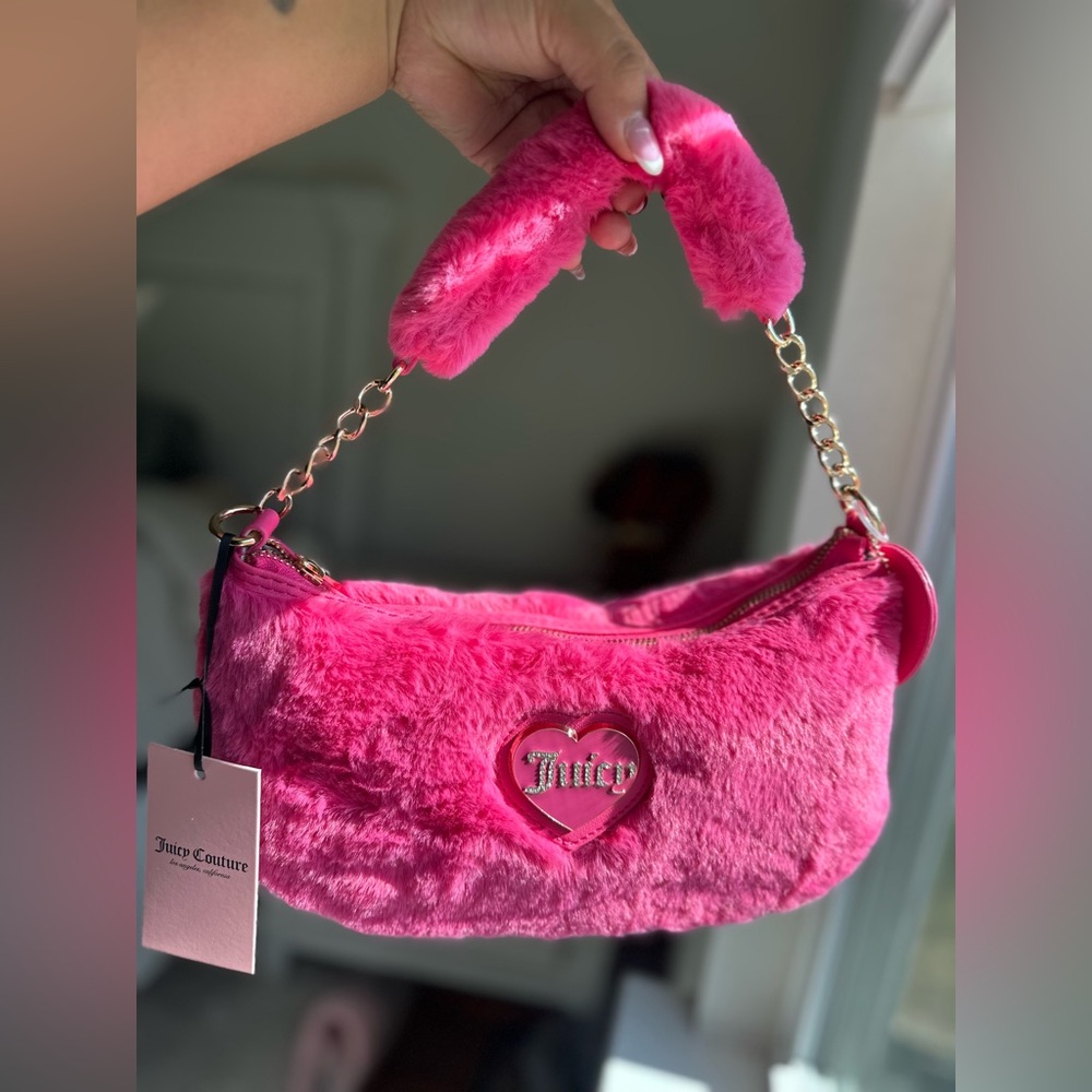 Juicy couture Lets Get Cozy Shoulder Bag